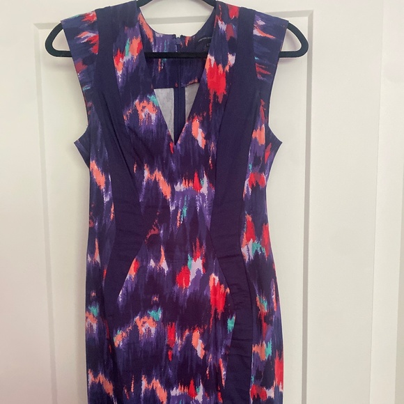 French Connection tie dye dress - Picture 1 of 3